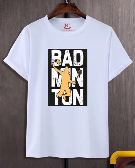 Badminton Passion Graphic Printed Tee