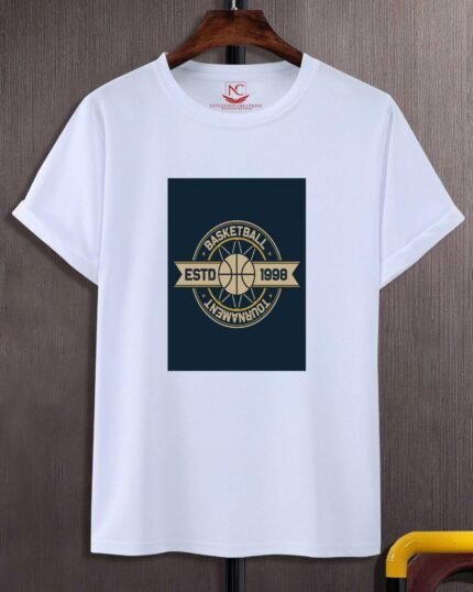 Basketball Passion Graphic Printed Tee-1941