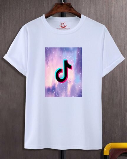 Viral Vibes TikTok Graphic Printed White T-Shirt-1955