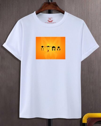Mex Tundra Graphic Printed White T-Shirt-250
