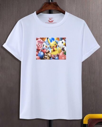 Pokémon Adventures Bold White Graphic Tee-279