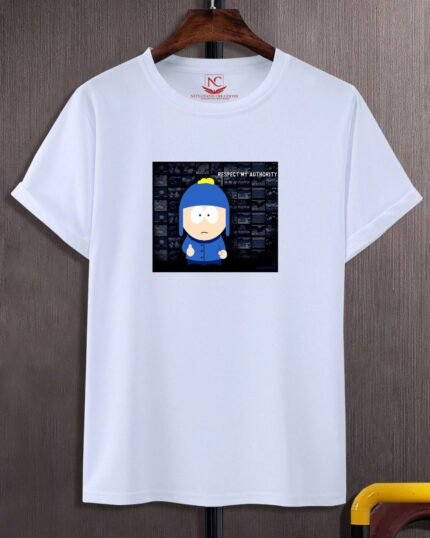 Craig Tucker Graphic Printed White T-Shirt-306