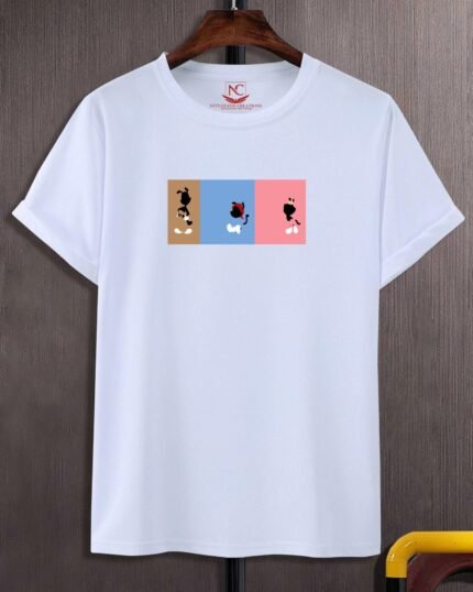 Animaniacs Graphic Printed White T-Shirt-353