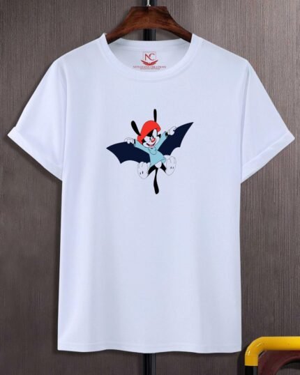 Wakko Warner Classic Graphic Printed White Tee-355