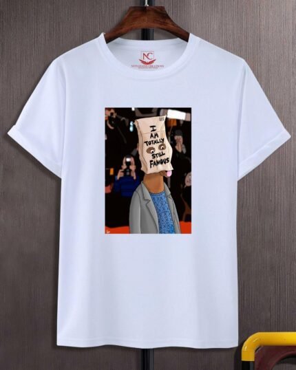 BoJack Horseman Graphic Printed White T-Shirt-373