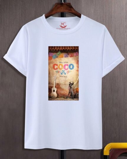 Coco Dreams Graphic-Printed White Tee-391