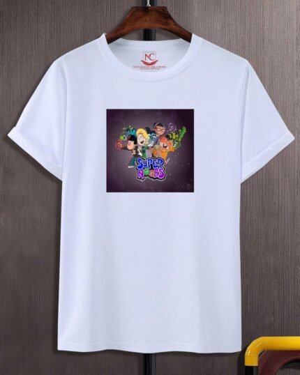 Teen Titans Graphic Printed White T-Shirt-483