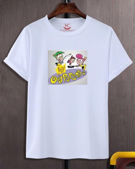Timmy Turner Graphic Printed White T-Shirt-516