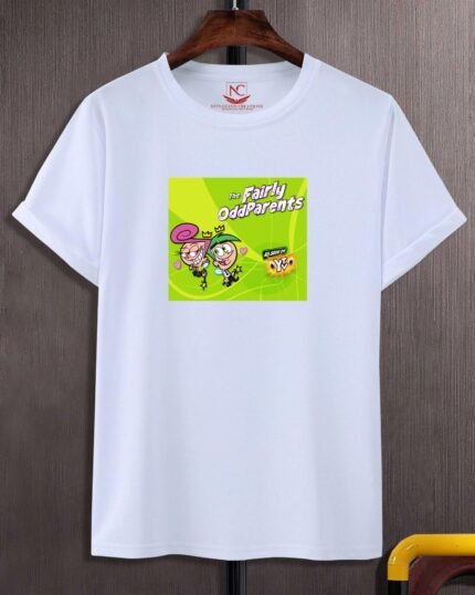 Timmy Turner Graphic Printed White T-Shirt-520
