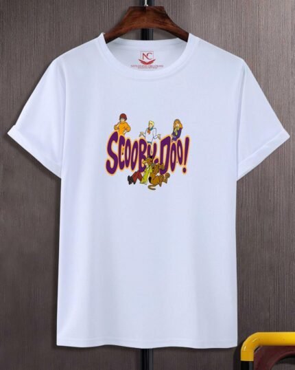 Scooby-Doo Graphic Printed White T-Shirt-525