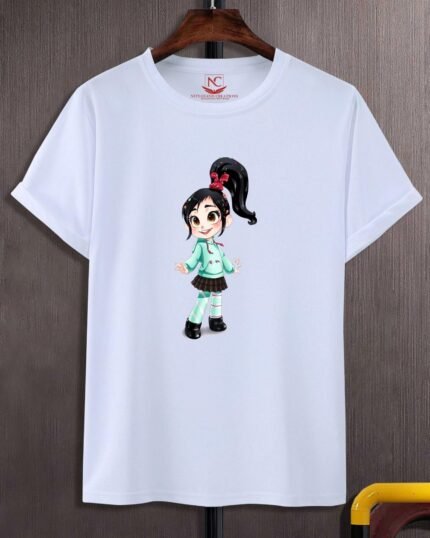 Schweetz Graphic Printed White T-Shirt-611