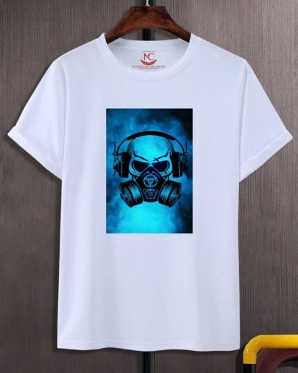 Printed White Tee