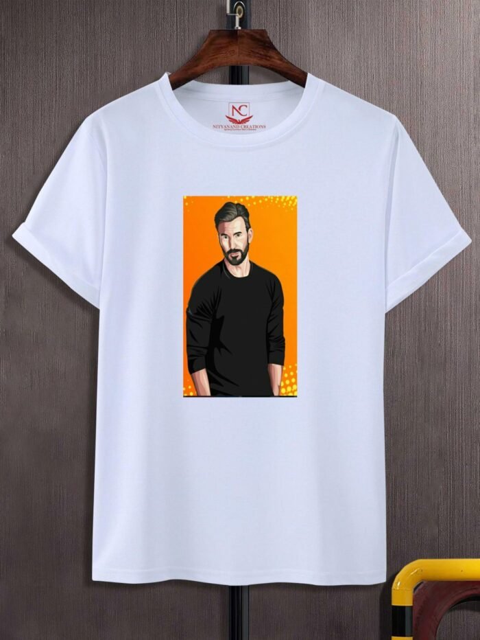 Steve Rogers Graphic Printed Polyester T-Shirt