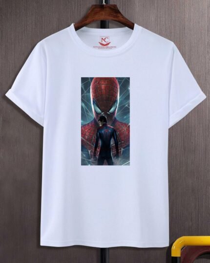 Spider Graphic Printed Polyester T-Shirt
