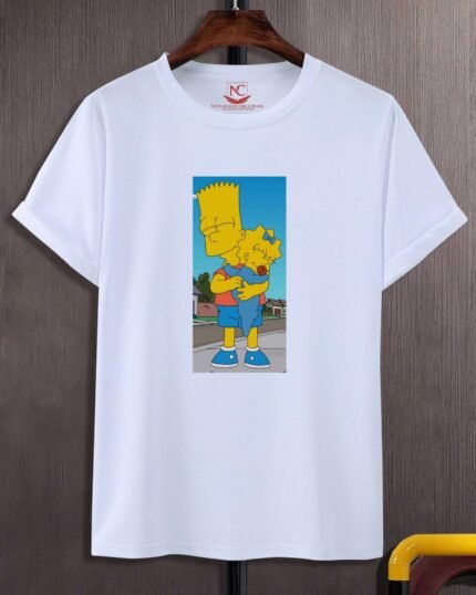 The Simpsons Graphic Printed Polyester T-Shirt