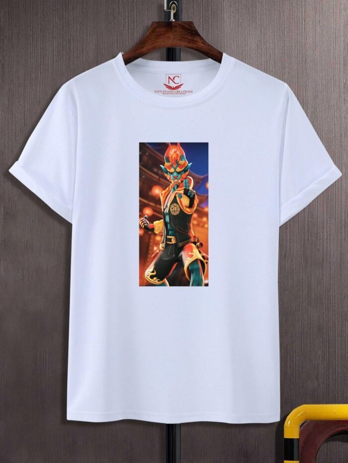 Firewalker Fortnite Printed Polyester T-Shirt