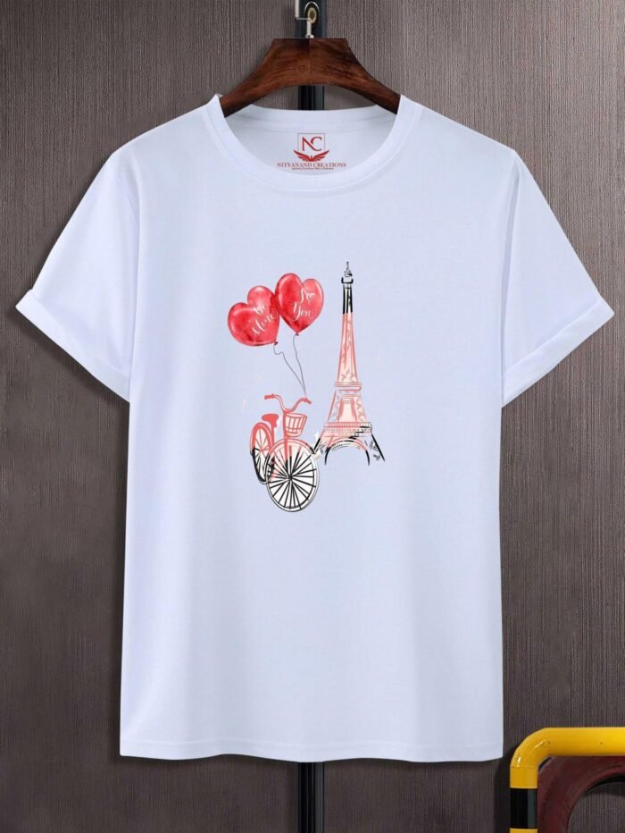 Printed Polyester T-Shirt