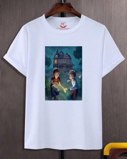 Universal Pictures Round Neck Graphic Printed White T-shirt