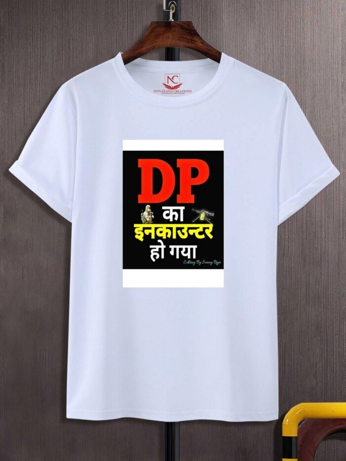 "I'm Not Lazy, I'm on Energy Saving Mode" Round Neck T-Shirt for Men