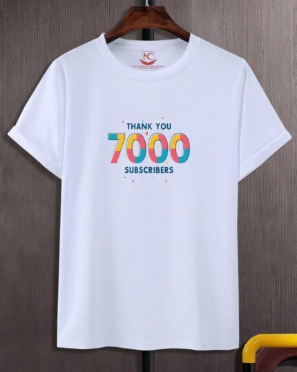 Subscribers Graphic Printed White T-Shirt