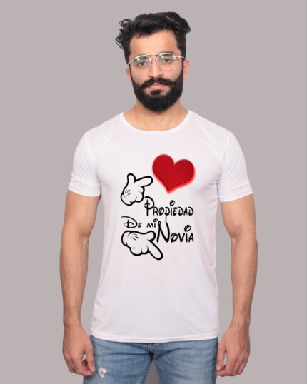 Mickey Mouse Fun Graphic Printed White Tee-1200291